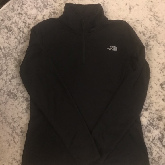North Face Women’s Black Quarter Zip, S - Picture 1 of 2